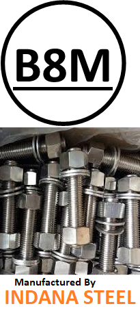 ASTM A193 Grade B8M Class 2 Specification Stud Bolts | Indana Steel